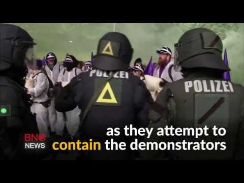 G20 Protests Erupt in Hamburg Ahead of Summit