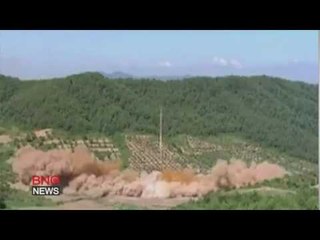 North Korea releases video of long-range missile test