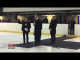 Prince William Shows Off His Ice Hockey Skills