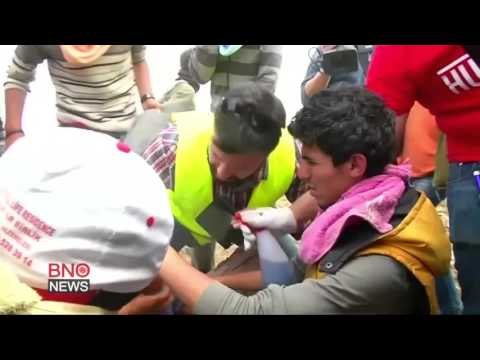 Police, migrants clash on Greek-Macedonian border