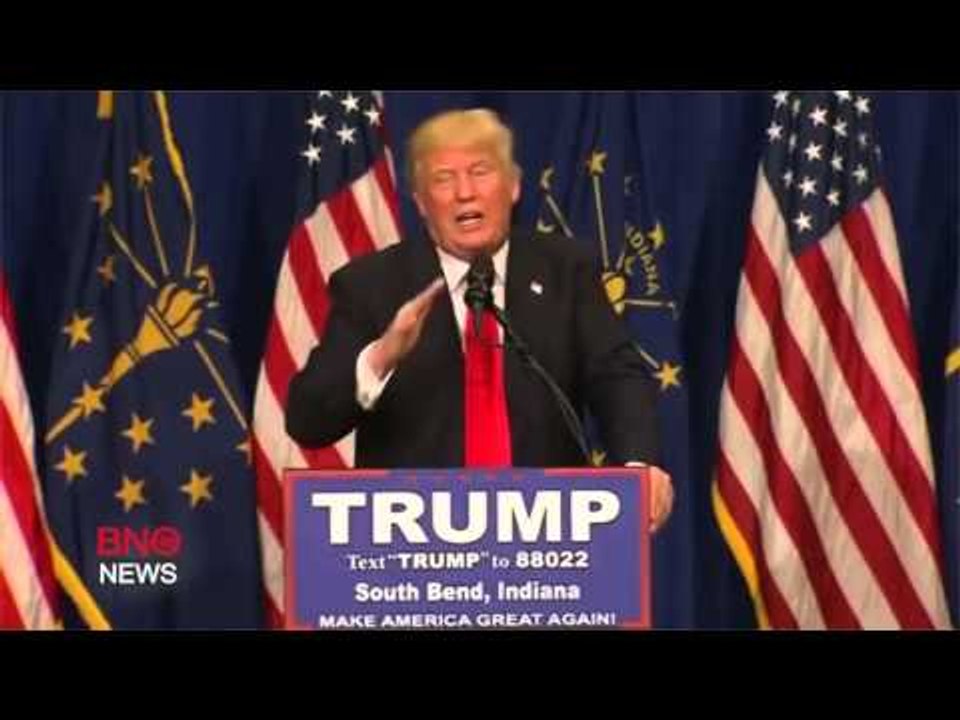 Donald Trump wins Republican primary in Indiana