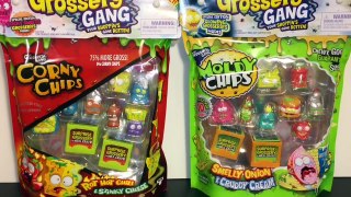 Groşery Gang Series 2 & 1 Chip Bags Toy Opening & Review