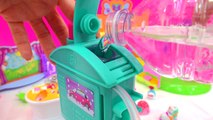 20 Petkins Take Slime Bath , Water Shower Season 4   5 Shopkins Cookieswirlc Video