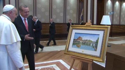 Erdoğan, Papa ile Görüşecek