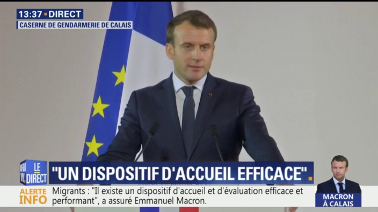 Accès des repas aux migrants par les associations : "Nous allons le prendre à notre charge de manière organisée", annonce Macron à Calais