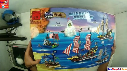 Đồ chơi xếp hình Lego Tàu cướp biển, Lego pirates of the caribbean, ToyShop54