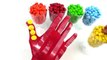 Candy Surprise Toys Learn Colors for Children Finger Family Song Nursery Rhymes Xylophone Body Paint