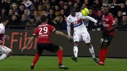 Aouar Goal HD - Guingamp	0-2	Lyon 17.01.2018