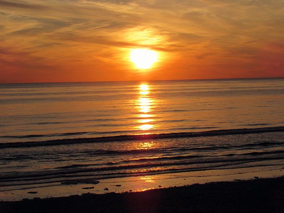 Couchers de soleil de Merlimont au Touquet