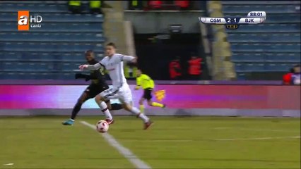2-1 Sokol Cikalleshi Penalty Goal Turkey  Turkiye Kupasi  Round of 16 - 17.01.2018 Osmanlispor FK...