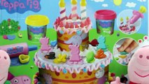 Peppa Pig Play Doh BIRTHDAY CAKE Play-Doh Peppa Pig Make a Cake Playset Toypals.tv