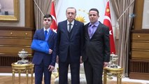 Cumhurbaşkanı Erdoğan, Filistin Direnişinin Simgesi Cuneydi'yi Kabul Etti