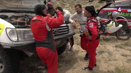 Dakar 2018 : A l'arrière du peloton, la souffrance mais aussi la bonne humeur