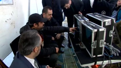 Aktaş'tan "Bordo Bereliler Afrin" Filminin Setine Ziyaret - Bursa