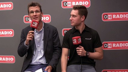 Revivez le live de Stoffel Vandoorne dans les locaux de dh.be