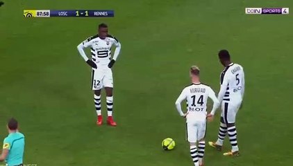 Benjamin Andre Goal HD - Lille	1-2	Rennes 17.01.2018