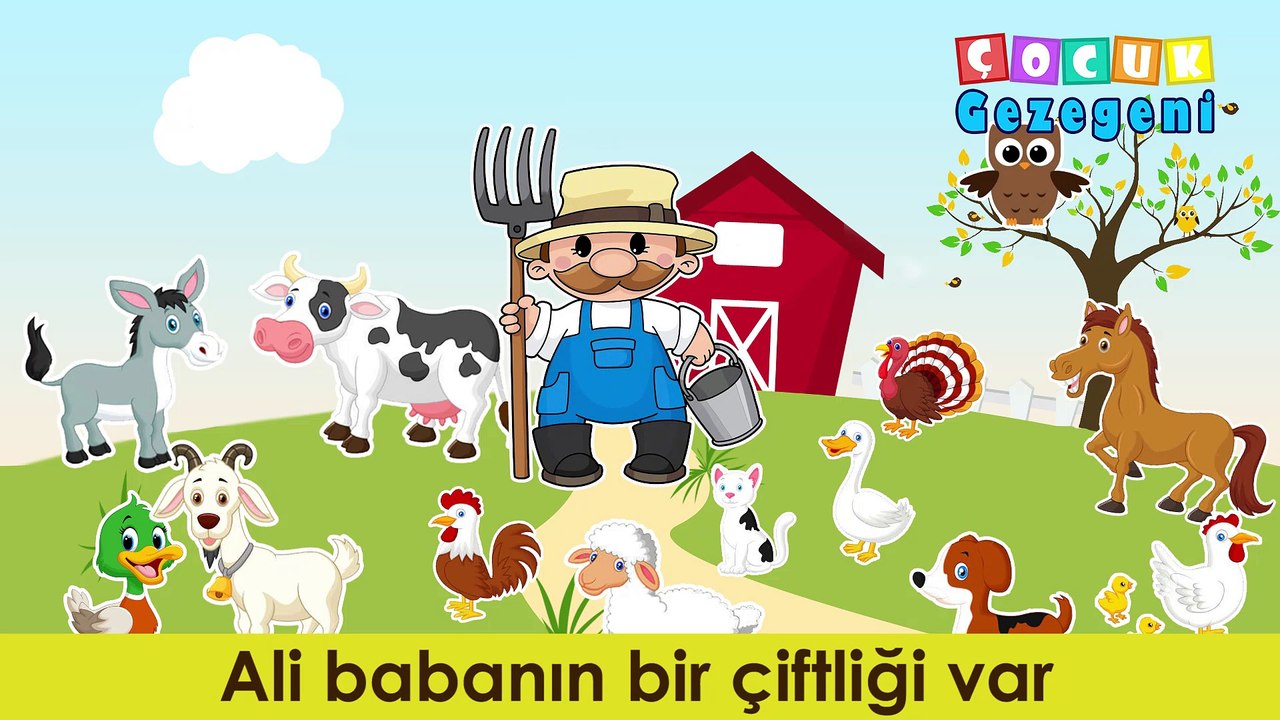 Ali Babanın Bir Çiftliği Var Şarkısı İzle, indir ve dinle