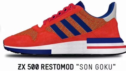 Les Chaussures Adidas Dragon Ball Z dévoilées