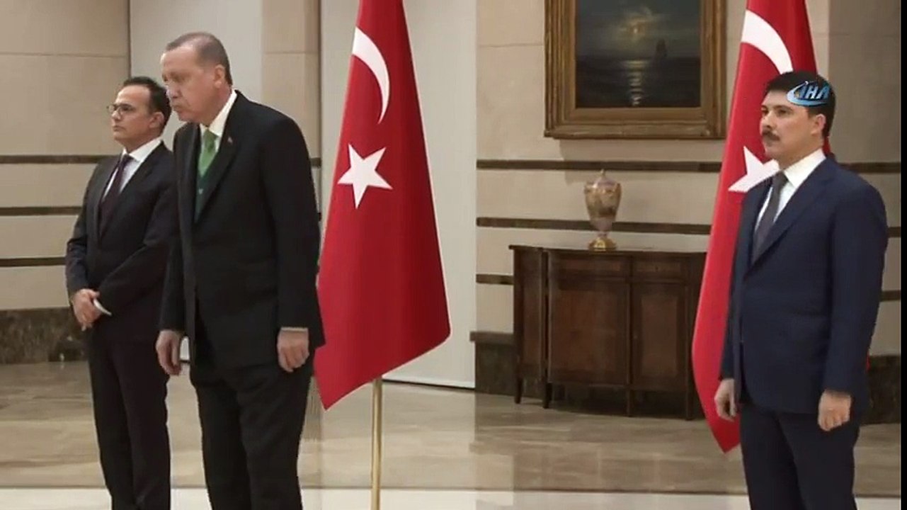 Cumhurbaşkanı Erdoğan, Birleşik Krallık Büyükelçisi Dominick John Chilcott Cmg'i Kabul Etti
