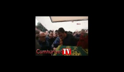 Ortağı tarafından öldürülen Ali Özdemir, son yolculuğuna uğurlandı
