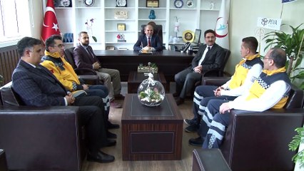 Montunu üşüyen yaralının üzerine örten 112 çalışanına teşekkür - KONYA