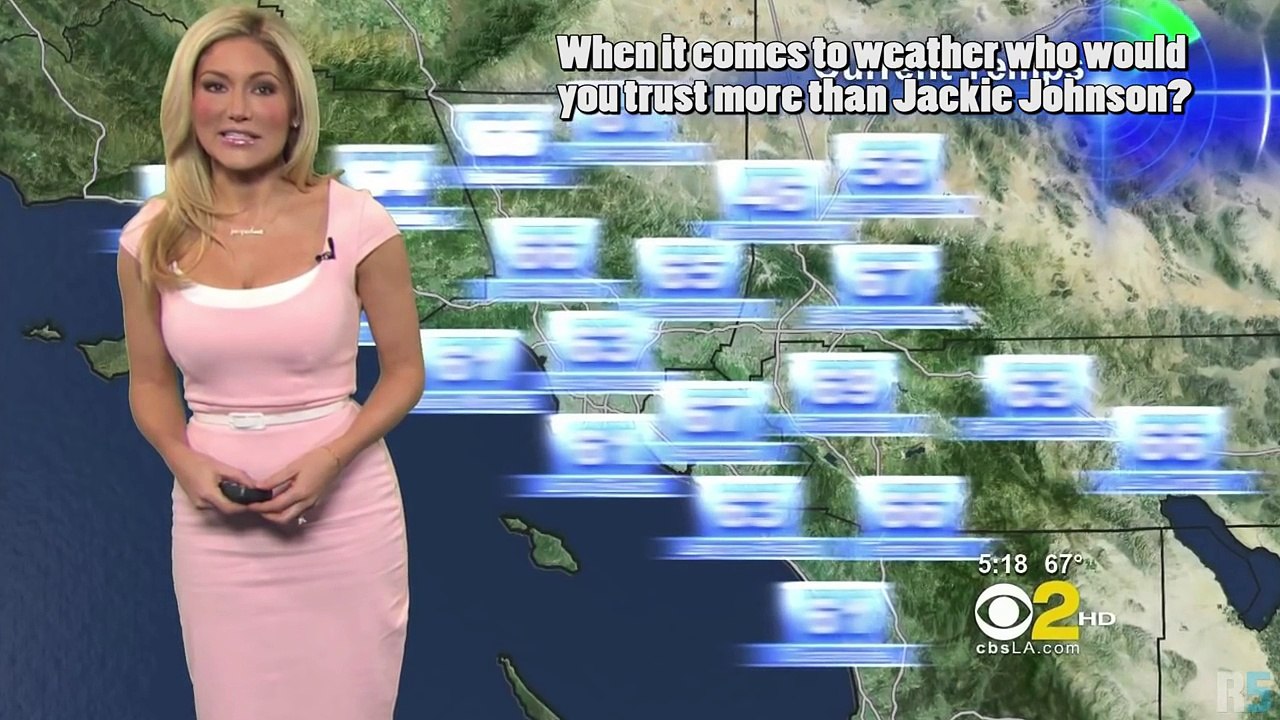 10 Beautiful Weather Girls From America | RANDOM 5