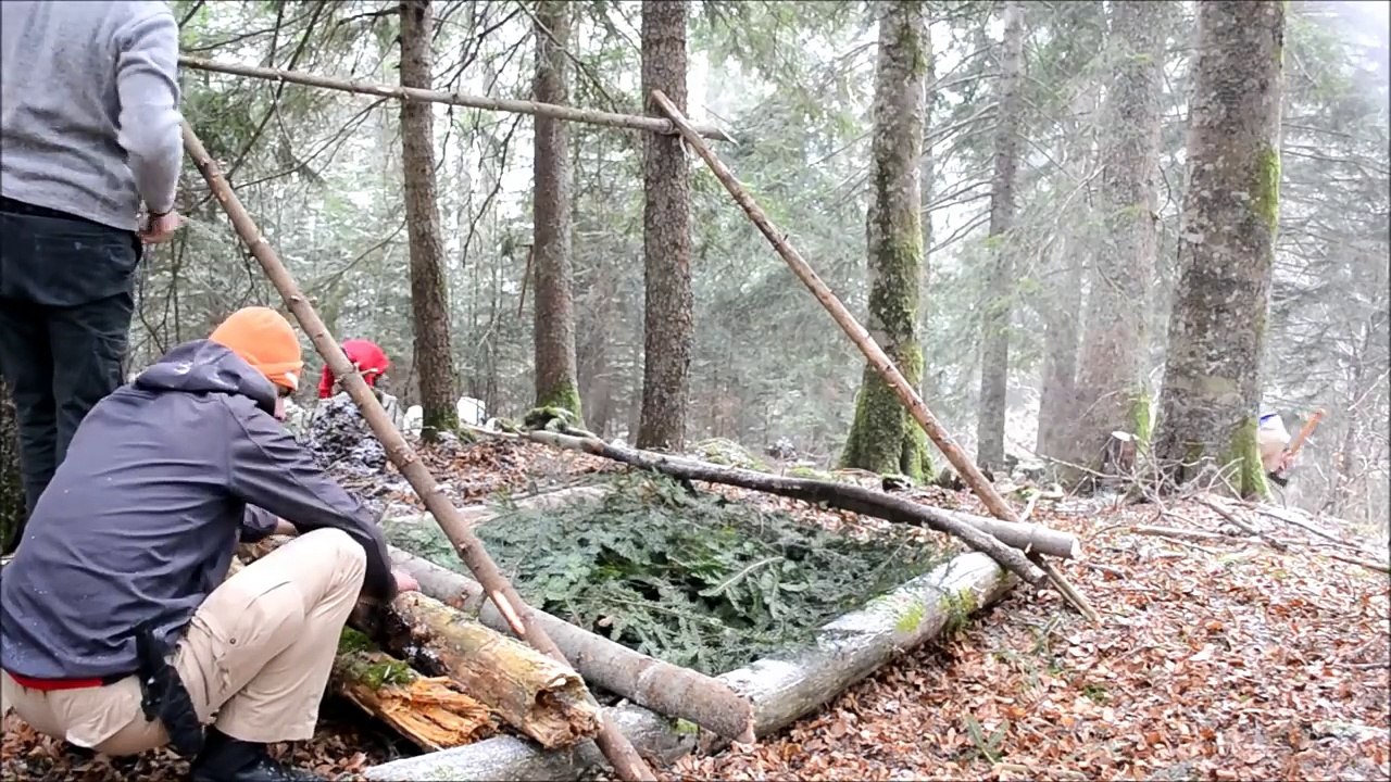 HD Blizzard Snowstorm Winter Survival Course Croatia Overnighter