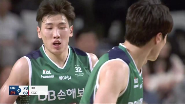 DB, 인삼공사 잡고 6연승 선두 질주 / YTN