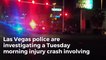 Police investigating auto-pedestrian crash in central Las Vegas