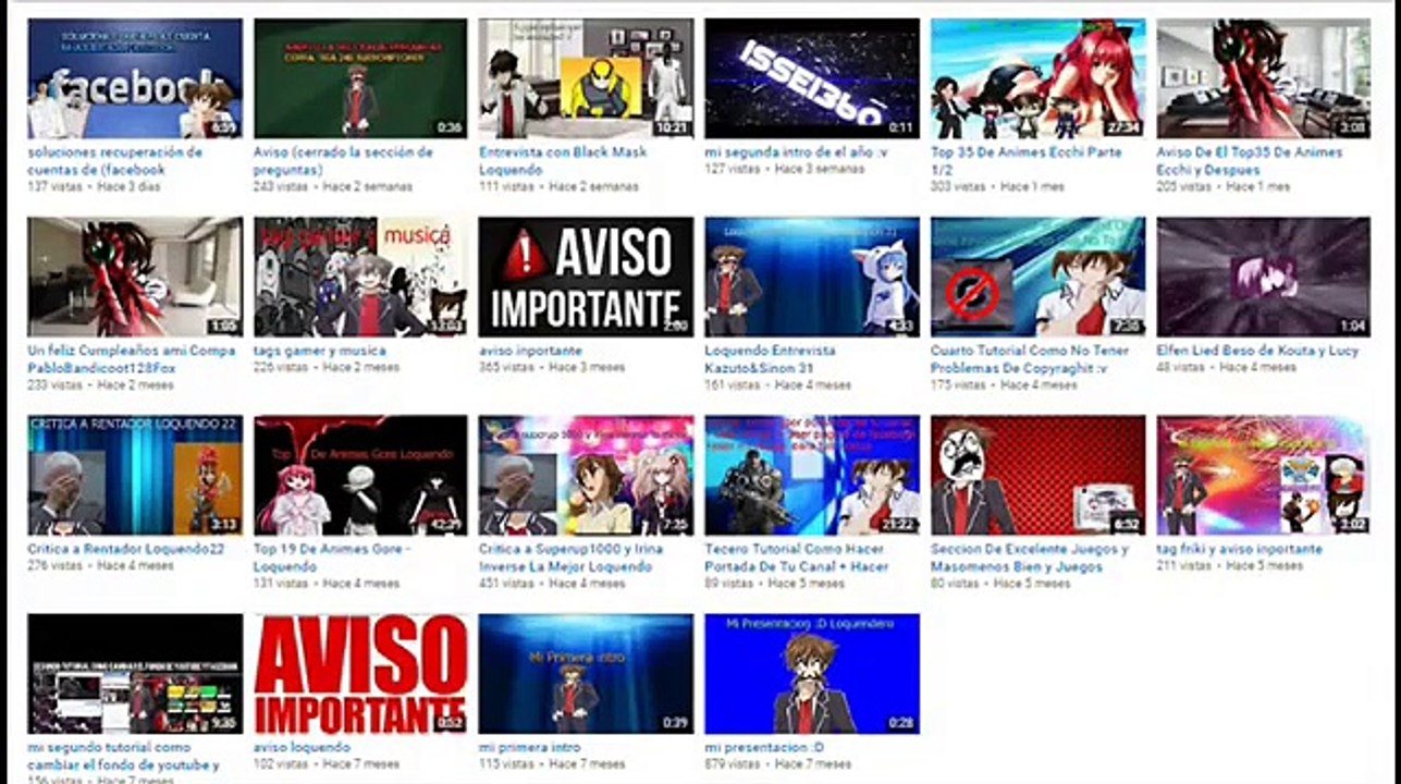 El cobarde Beks Lo que opino de Issei hyoudou loquendero 360 borrado por los dislikes
