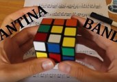 Guy Solves Rubik's Cube to the Tune of the Cantina Theme