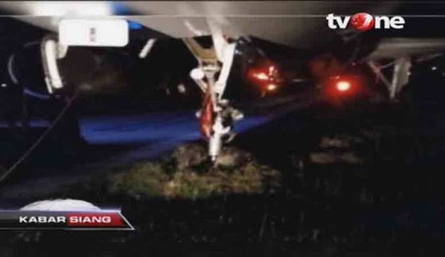 Air Asia Tergelincir di Kelantan Sebelum Lepas Landas