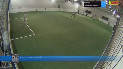 But de Pierre Alexandre (9-3) - La Poste Vs Team Poitoo Adhesif - 15/01/18 20:00 - LIGUE 4