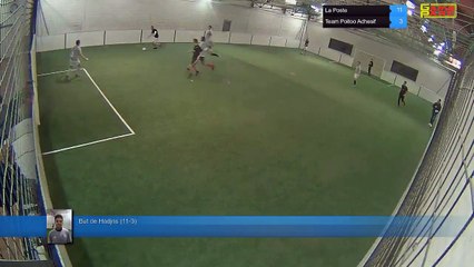 But de Hadjris (11-3) - La Poste Vs Team Poitoo Adhesif - 15/01/18 20:00 - LIGUE 4