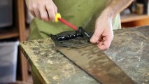 Making a Card Scraper and Holder - from an Old Saw Blade