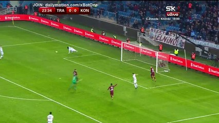 Omer Sahiner Goal HD - Trabzonspor 0 - 1 Konyaspor - 16.01.2018 (Full Replay)