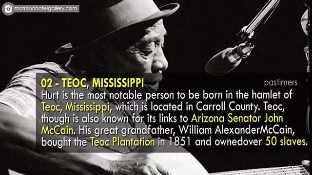 Unknown Interesting Facts About Mississippi John Hurt