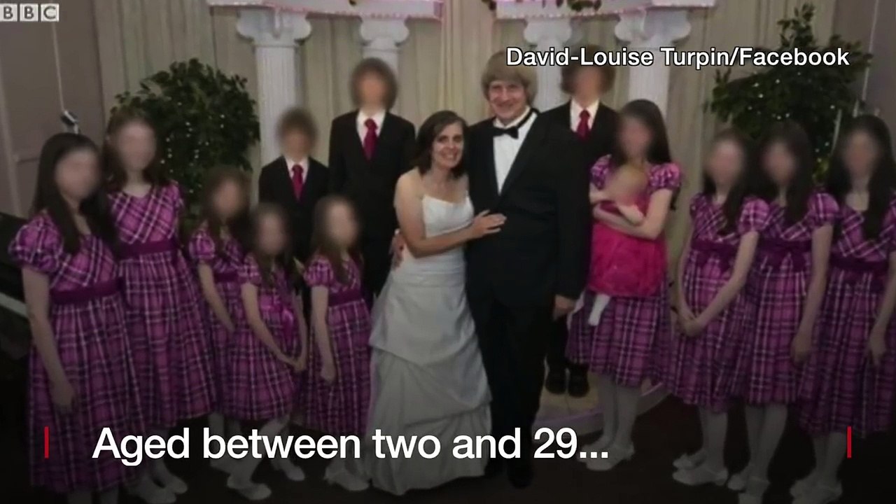 California- Shackled siblings parents arrested - BBC News