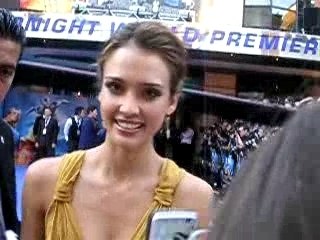 Jessica alba fantastic 4 london premiere