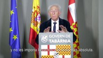 Discurso del presidente en el exilio de Tabarnia, Albert Boadella