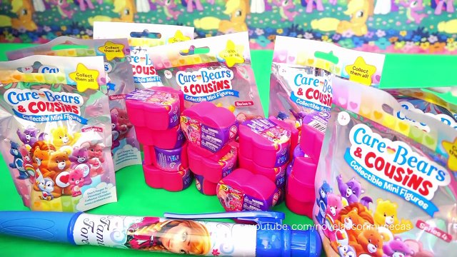 Juguetes sorpresa de My Little Pony y Ositos cariñosos con rimas y lapiceros gigantes de princesas
