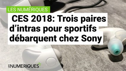 CES 2018: Nouveaux intras sportifs chez Sony