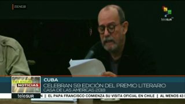 Cuba: inauguran Premio Literario Casa de las Américas 2018