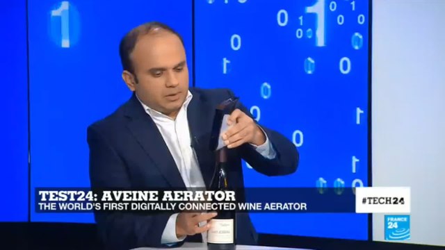 Test24: Aveine Aerator, the world''s first digitally connected wine areator