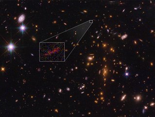 NASA has first close look at distant galaxy from dawn of the universe