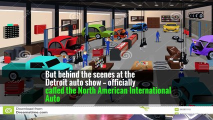 A Look Behind the Scenes at the Detroit Auto Show