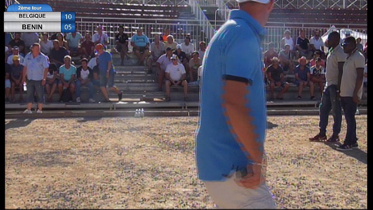 Legend Trophy Shilton 2017 à Béziers, 2ème tour Belgique/Bénin
