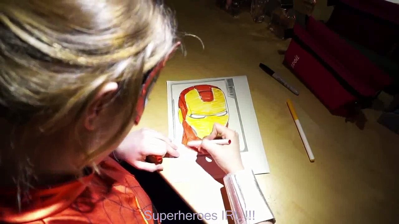 #14Iron Man vs Spidergirl In Real Life! Superhero Arm Wrestling Fight! and Color Learns | Superheroes | Spiderman | Superman | Frozen Elsa | Joker