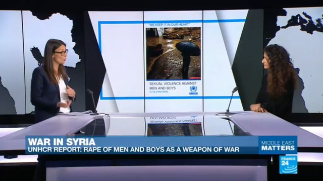 War in Syria: UNHCR reports rape of men and boys as a weapon of war