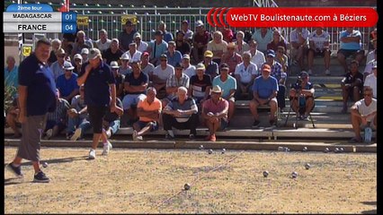 Legend Trophy Shilton 2017 à Béziers, triplette décisive Madagascar/France